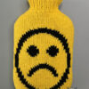 Double Knitting Strickmuster – Wärmflaschenhülle „Smileys“