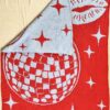 Kissco 5 mit Logo Double- Knitting Strickmuster Decke "Disco Kisses"
