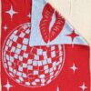 Kissco 6 mit Logo Double- Knitting Strickmuster Decke "Disco Kisses"
